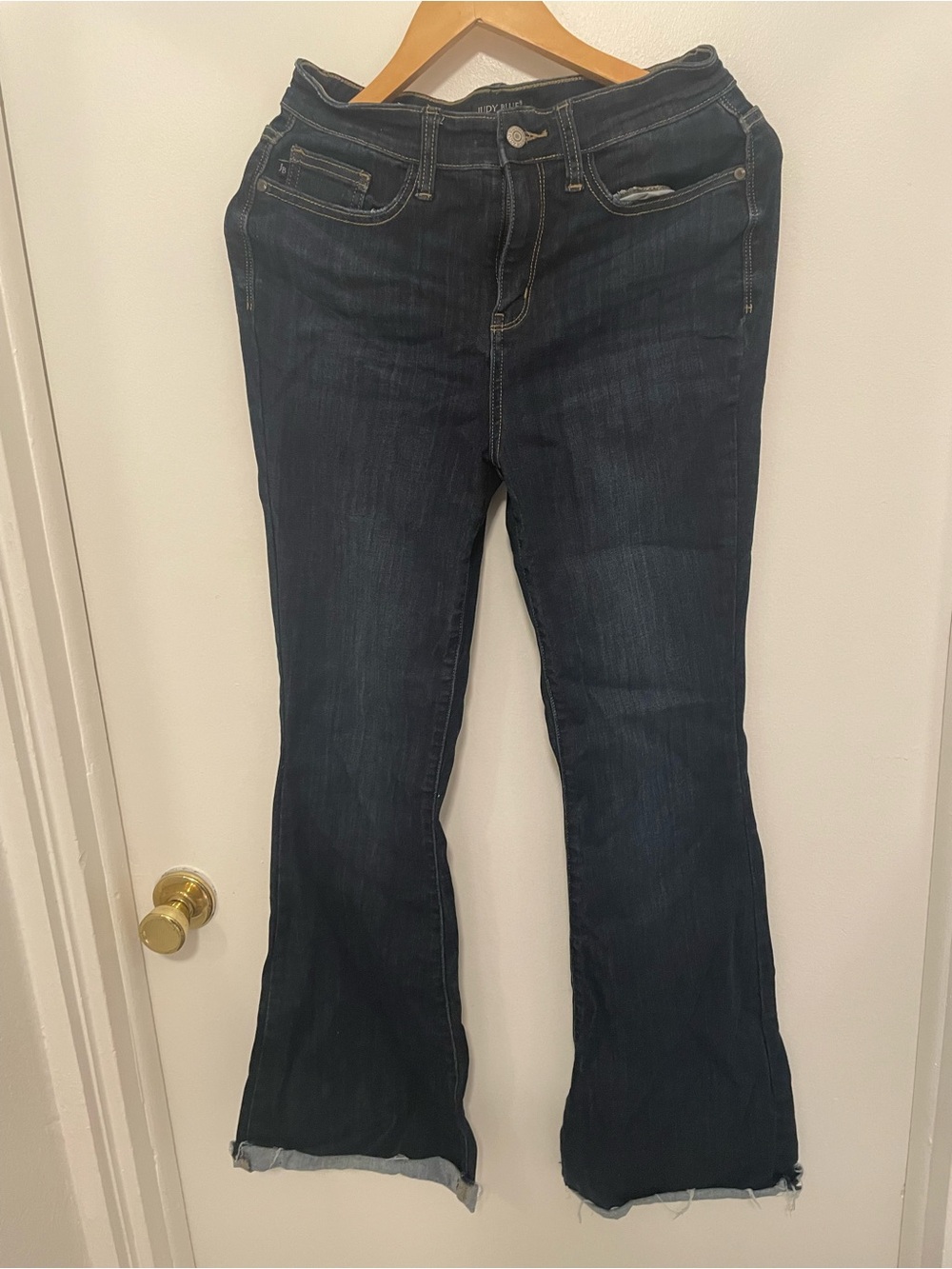 Judy Blue Dark Blue Flare Jeans